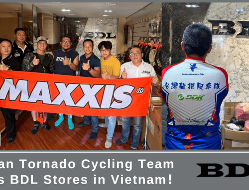 Nhóm đua xe đạp Taiwan Tornado đã bắt đầu chuyến thăm các cửa hàng của BDL tại Việt Nam.