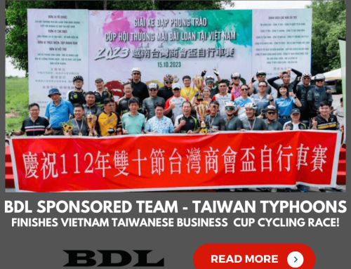 BDL Sponsored Team – Taiwan Typhoons Qatar Triumphantly Finishes Vietnam Taiwanese Business Cup Cycling Race!